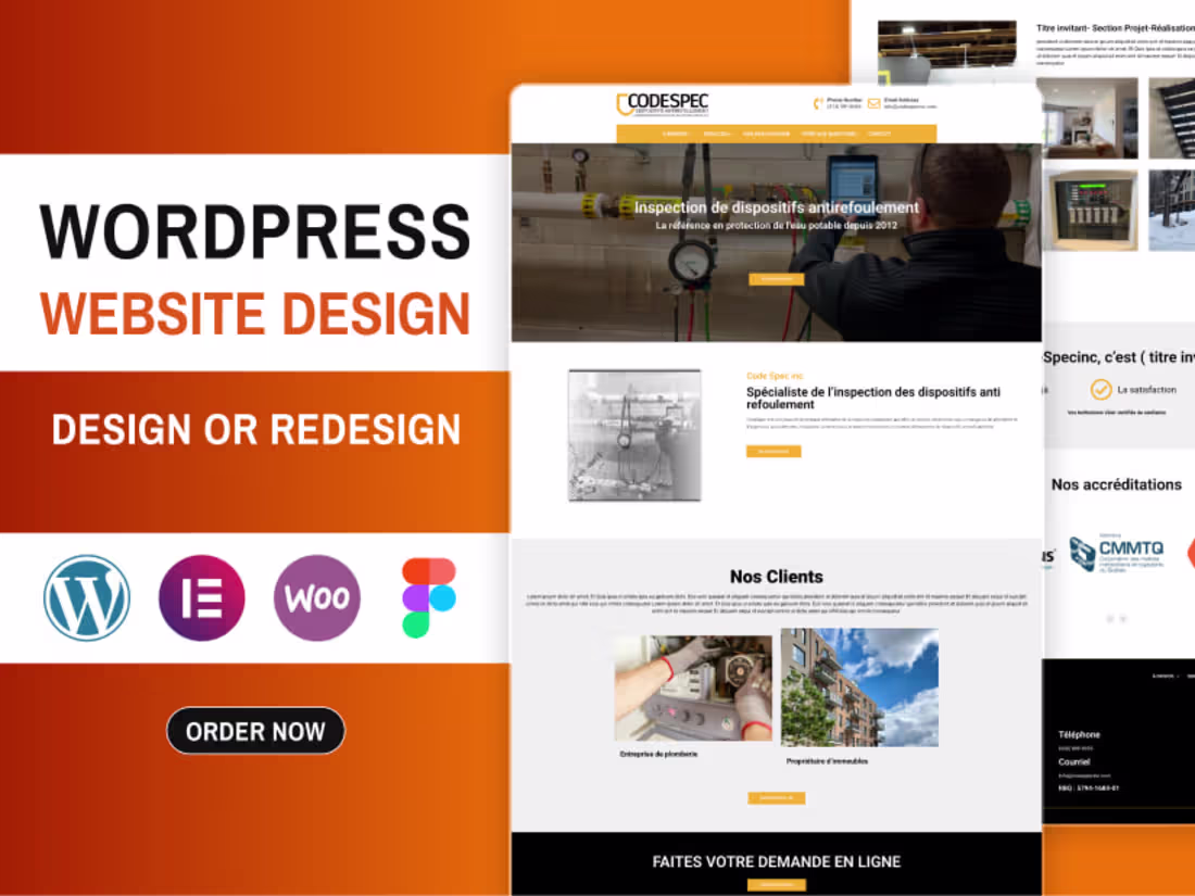 Cover image for WordPress Website Design for SaaS & Businesses