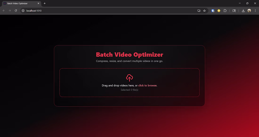 Cover image for Batchify Video Processing Tool