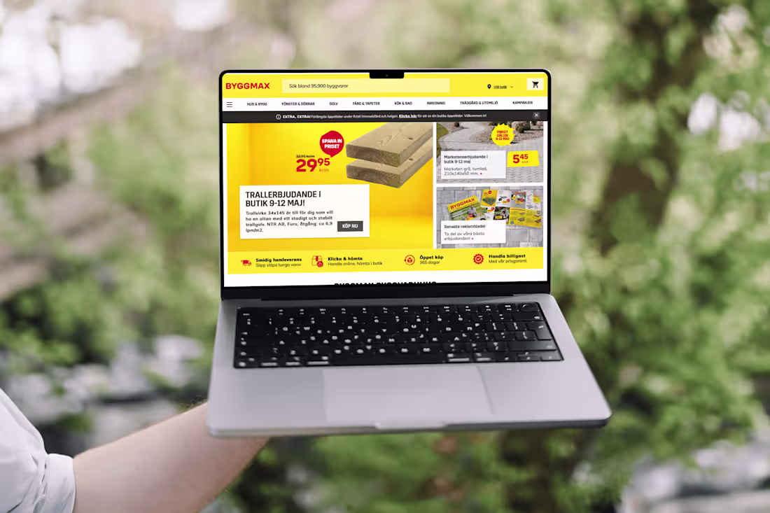 Cover image for Byggmax UX Research