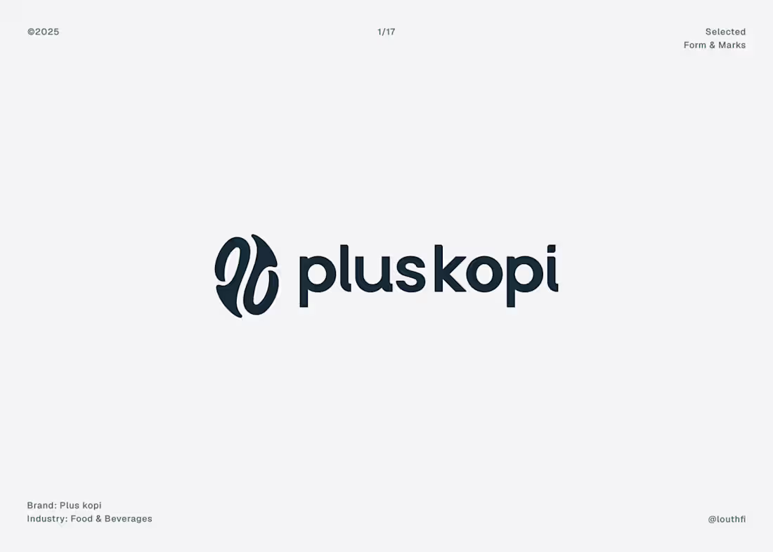 Cover image for Plus Kopi — Brand Identity
More
