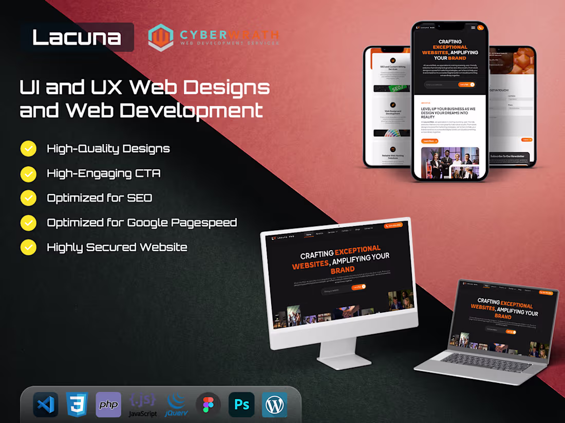 Cover image for Lacuna - Web Development and Design Services