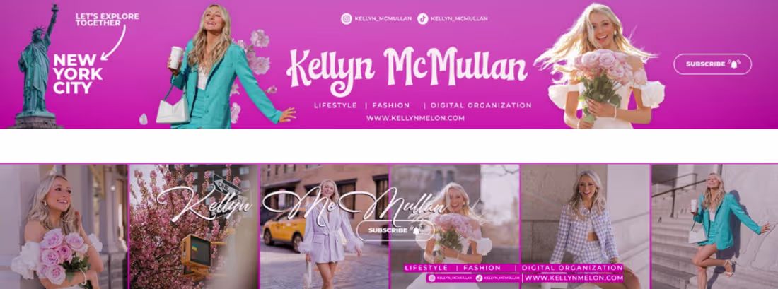 Cover image for Youtube Banner For Kellyn Mc Mullan