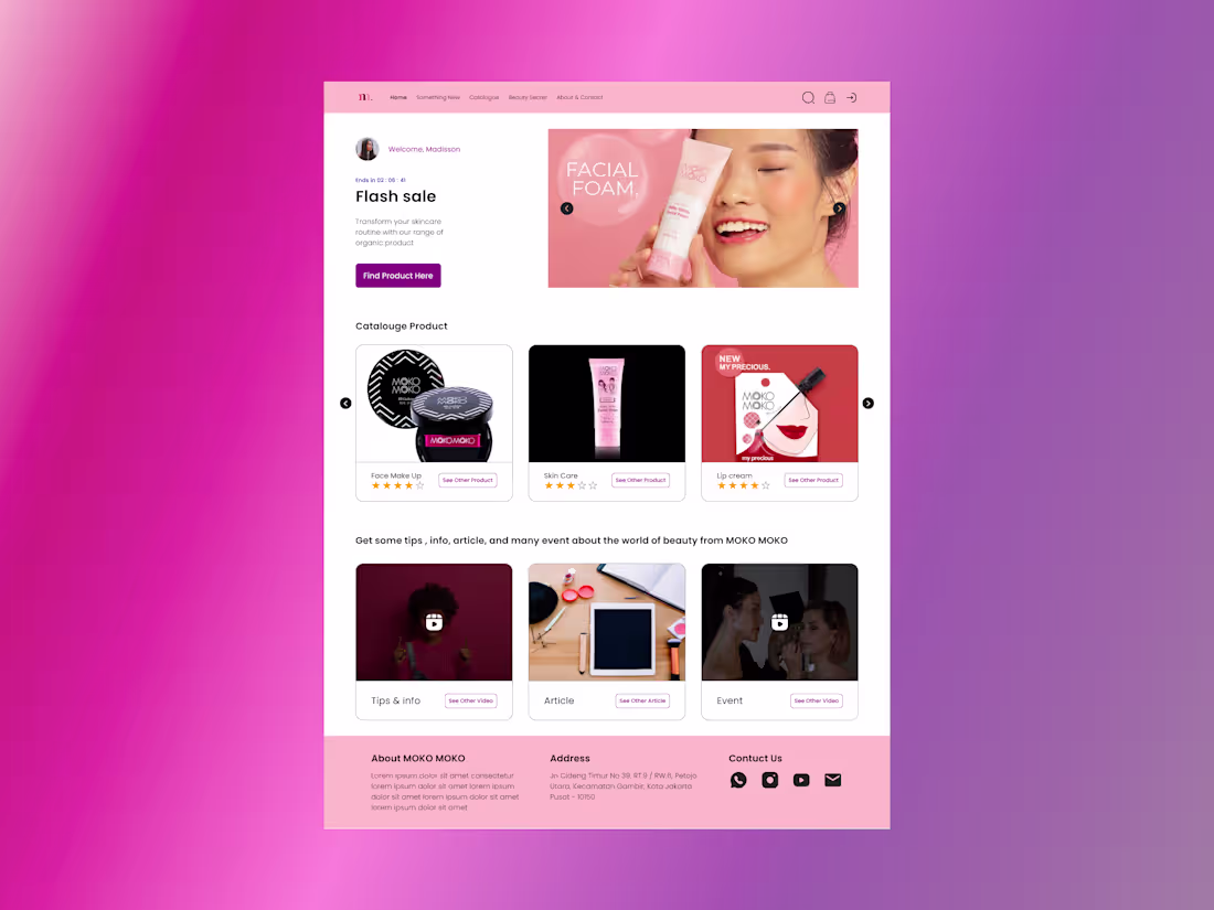Cover image for Moko Moko Redesign Web