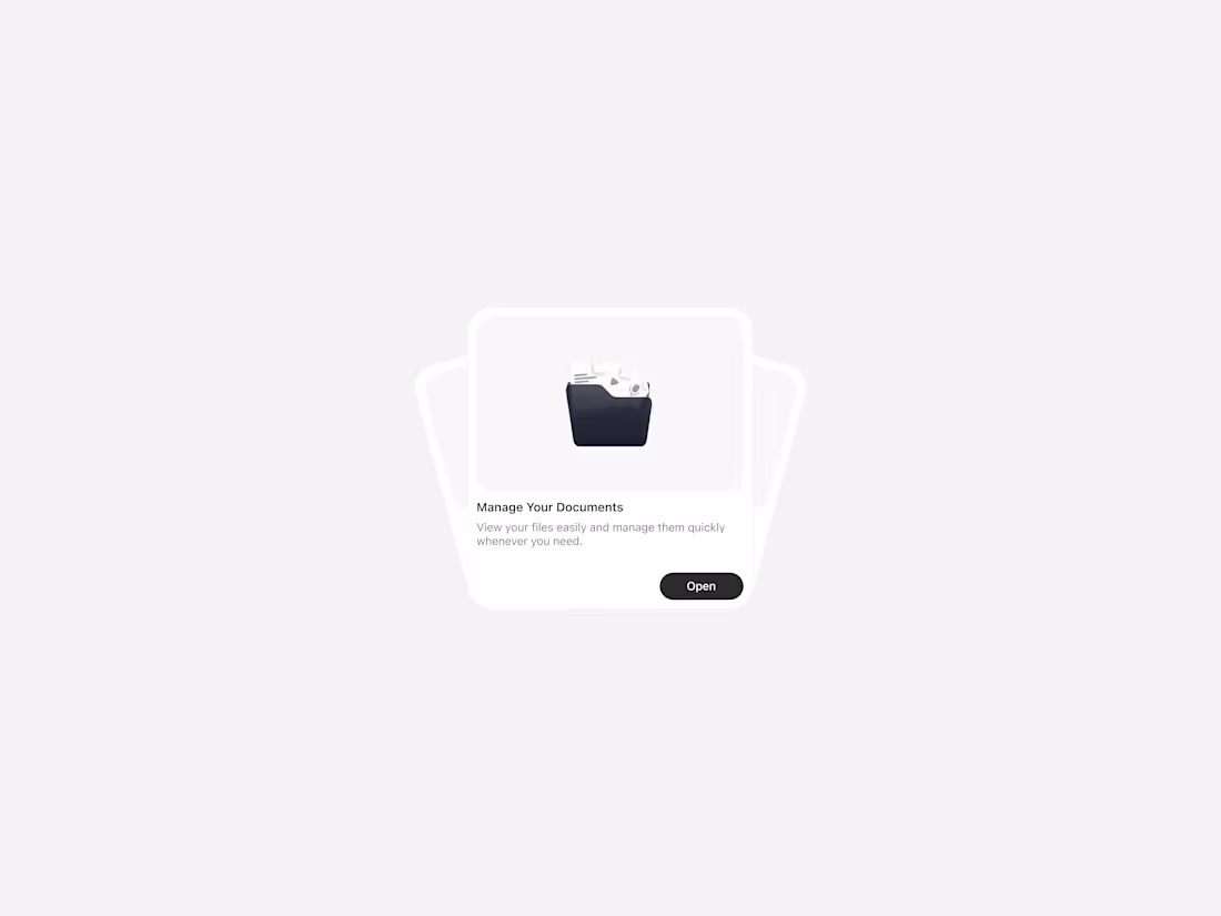 Cover image for Simple Card UI