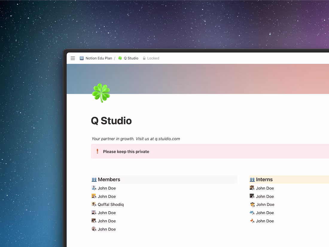 Cover image for Notion: Business Operating System
