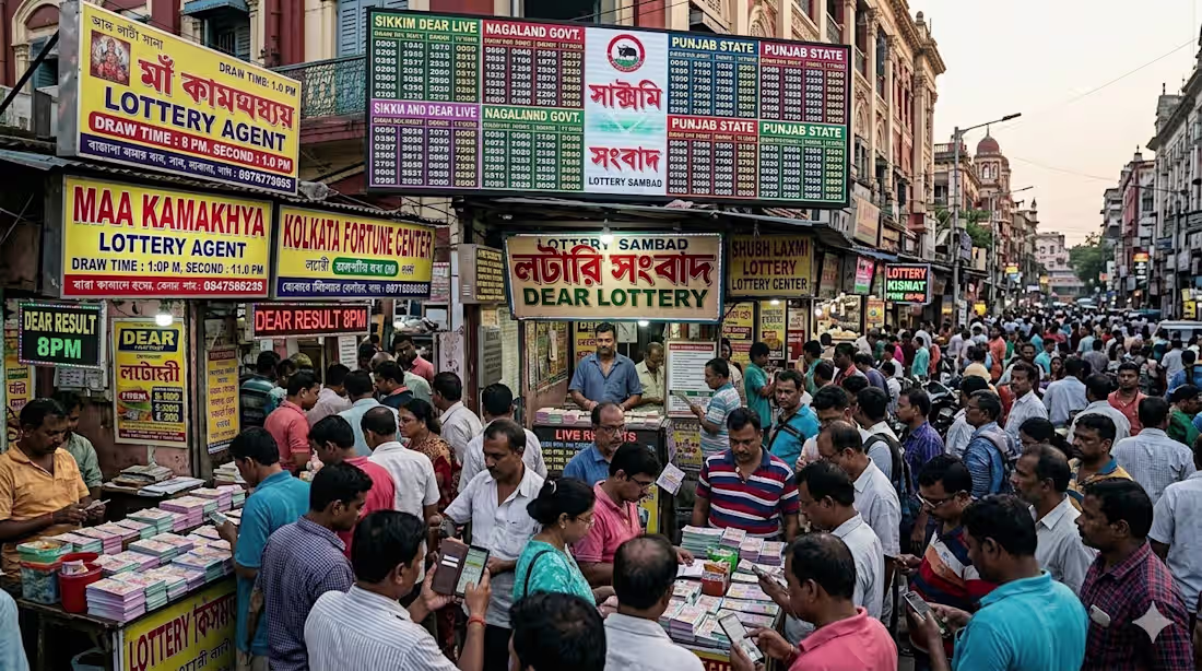 Cover image for Sambad lottery