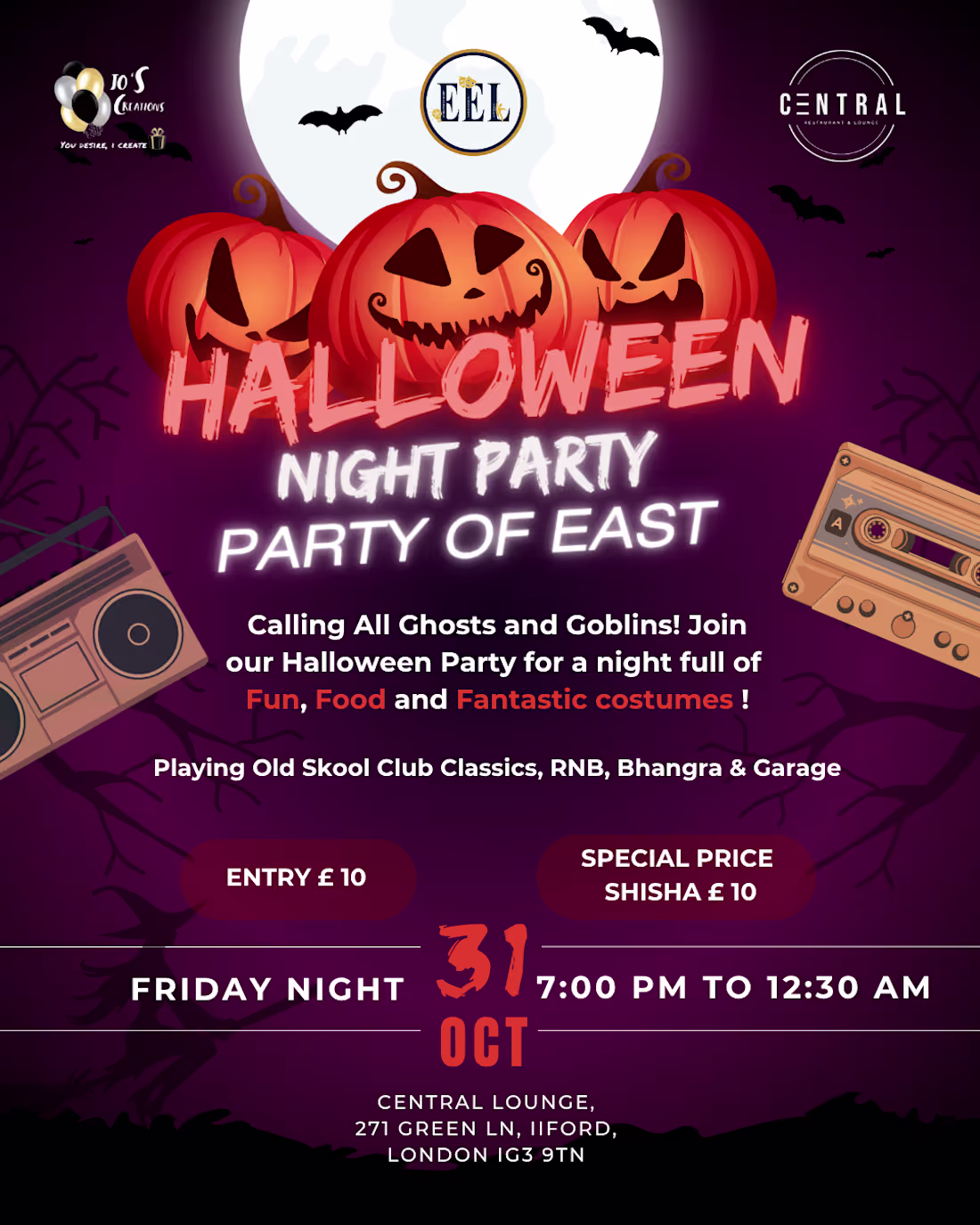 Cover image for Halloween Flyer for EEL client