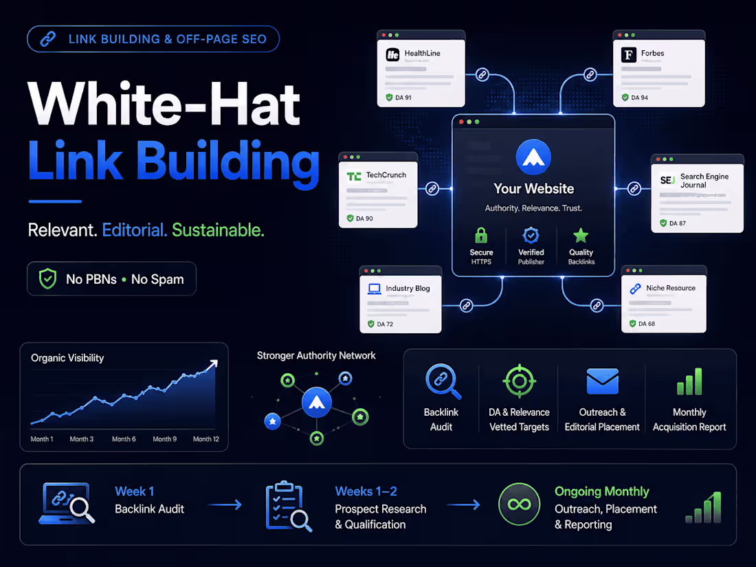 Cover image for White-Hat Link Building