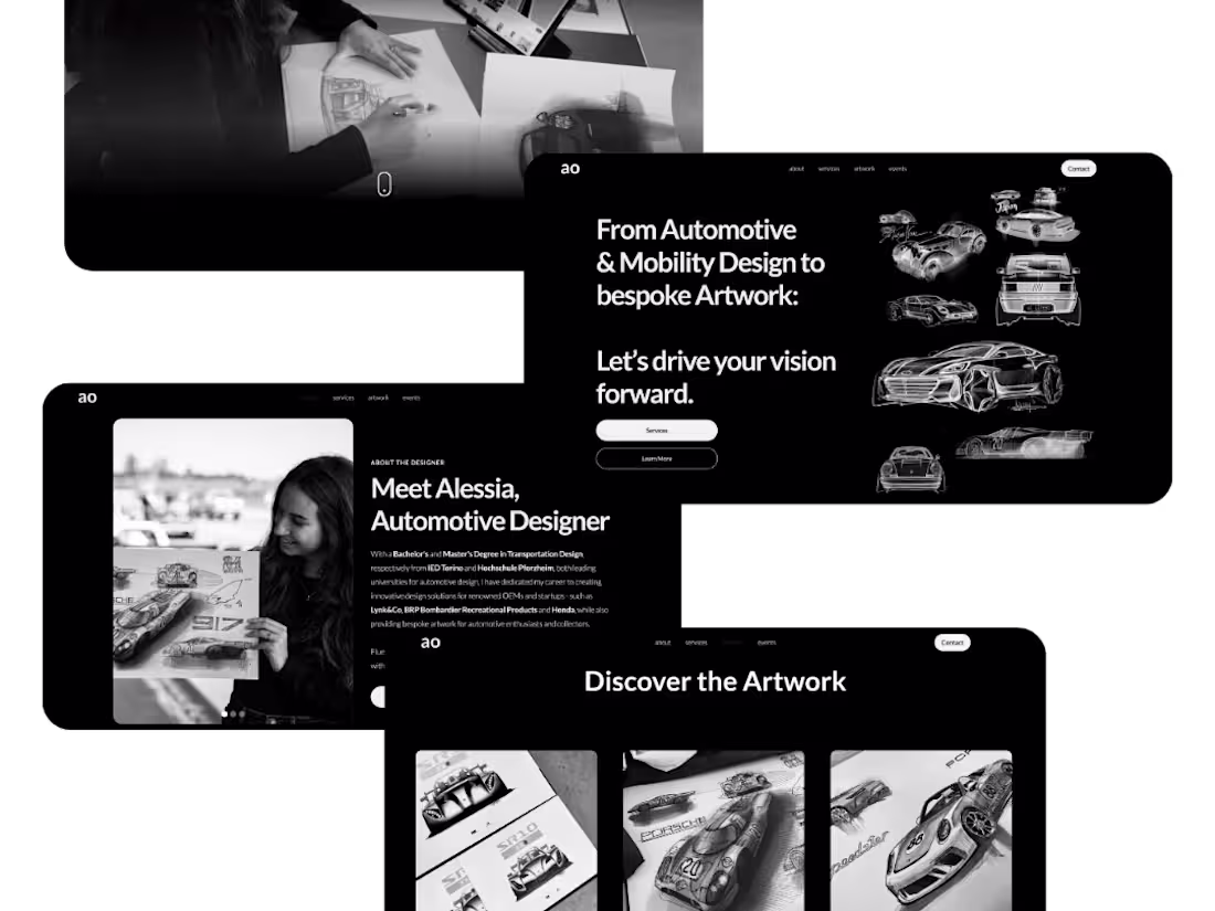 Cover image for alessiaombrella.com | Automotive & Mobility Design