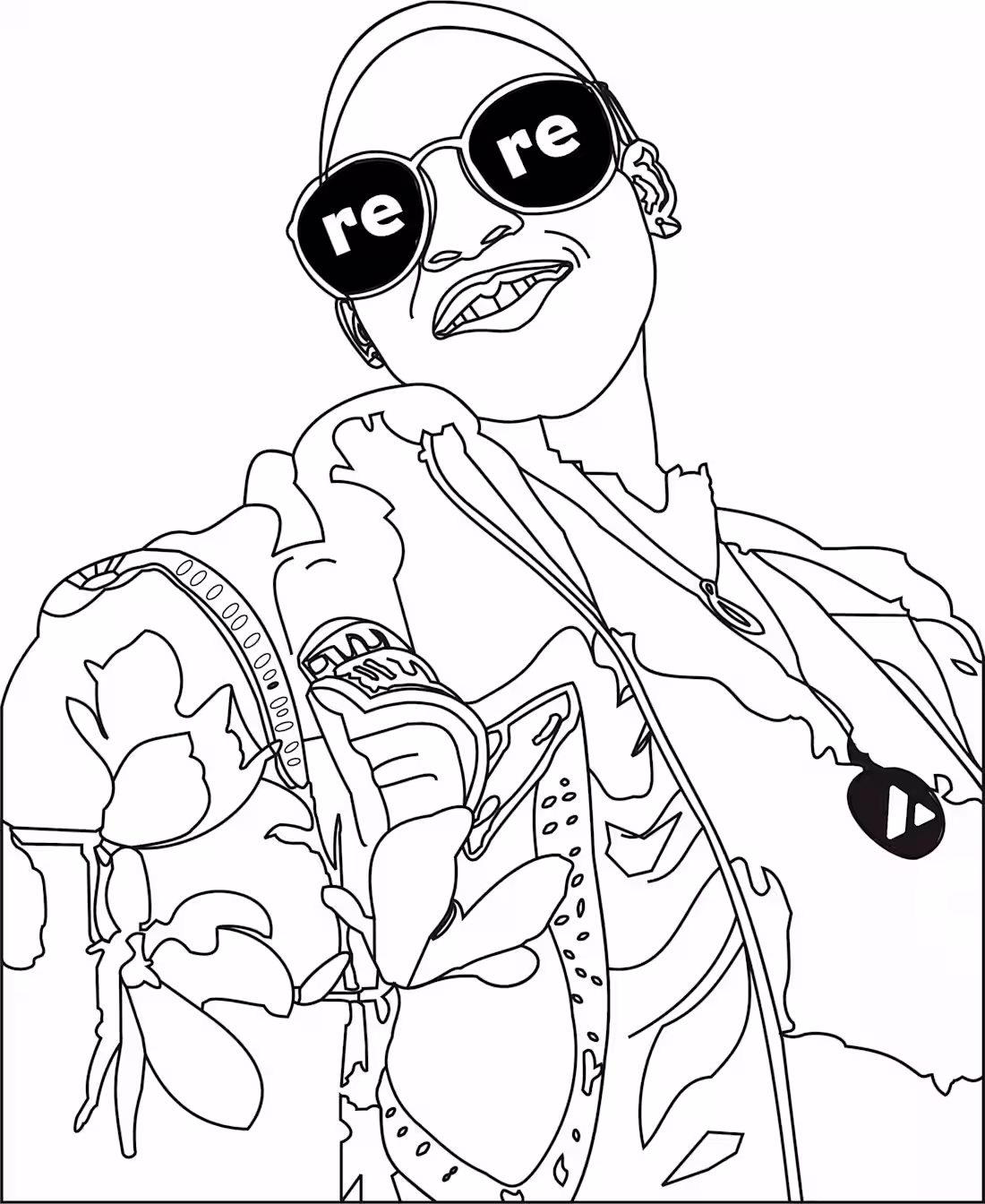 Cover image for Sketching artwork like this are my hubby