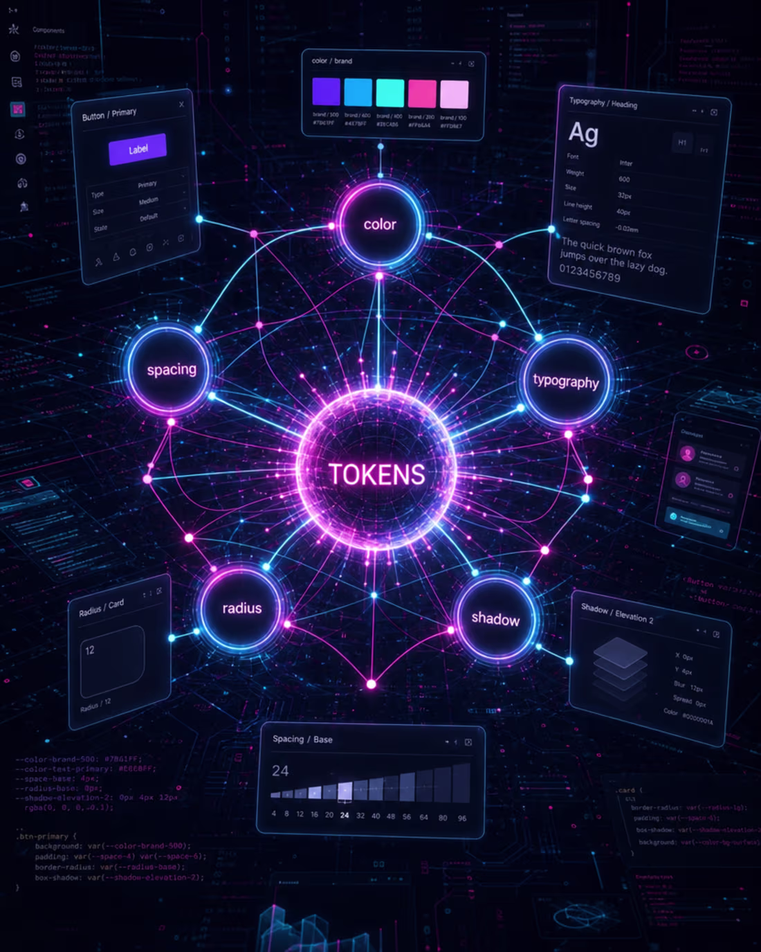 Cover image for Figma Design System Audit & Token Architecture