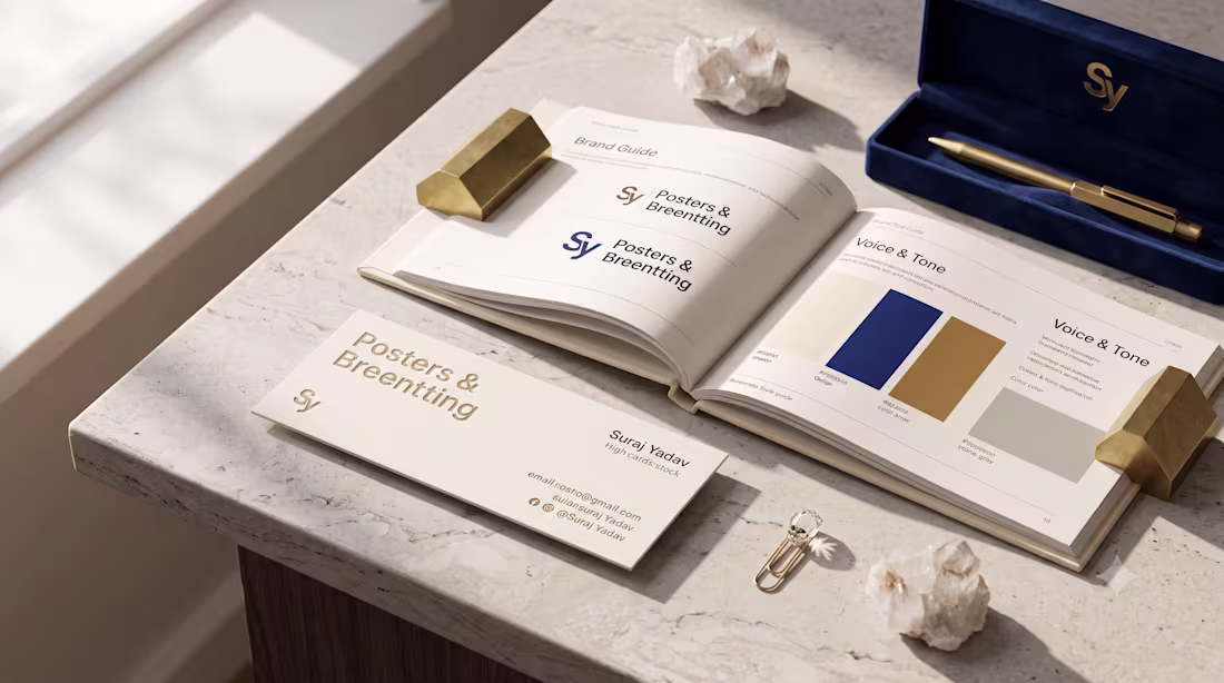 Cover image for Complete Brand Identity & Visual Guidelines