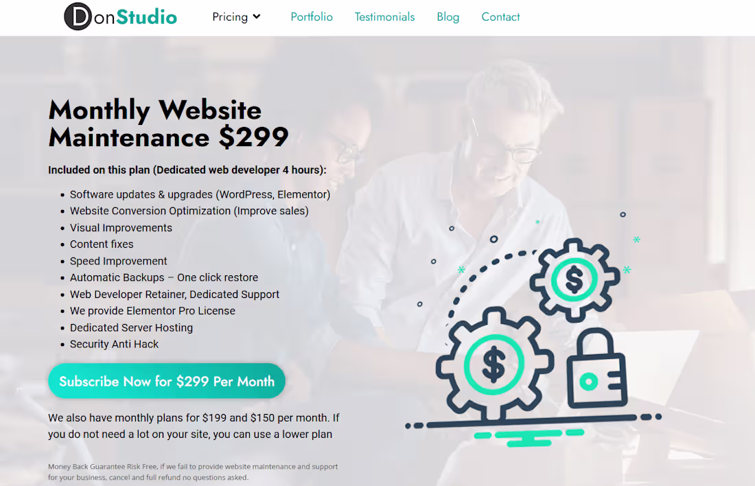Cover image for Monthly Website Maintenance