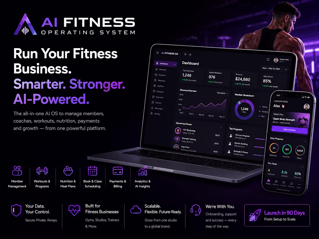 Cover image for AI Fitness Operating System - Deployed in 12 Weeks