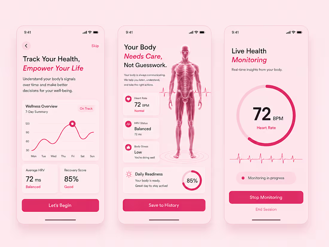 Cover image for Designed a modern Health Monitoring