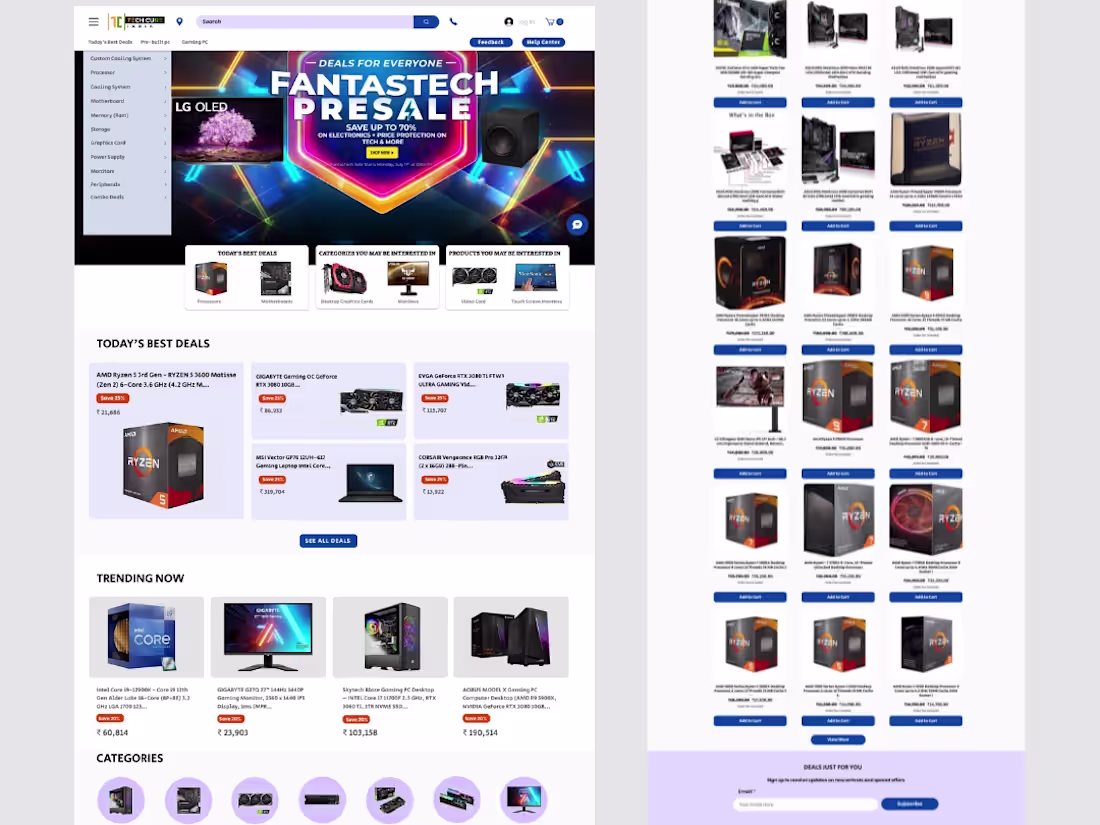 Cover image for E-commerce Website