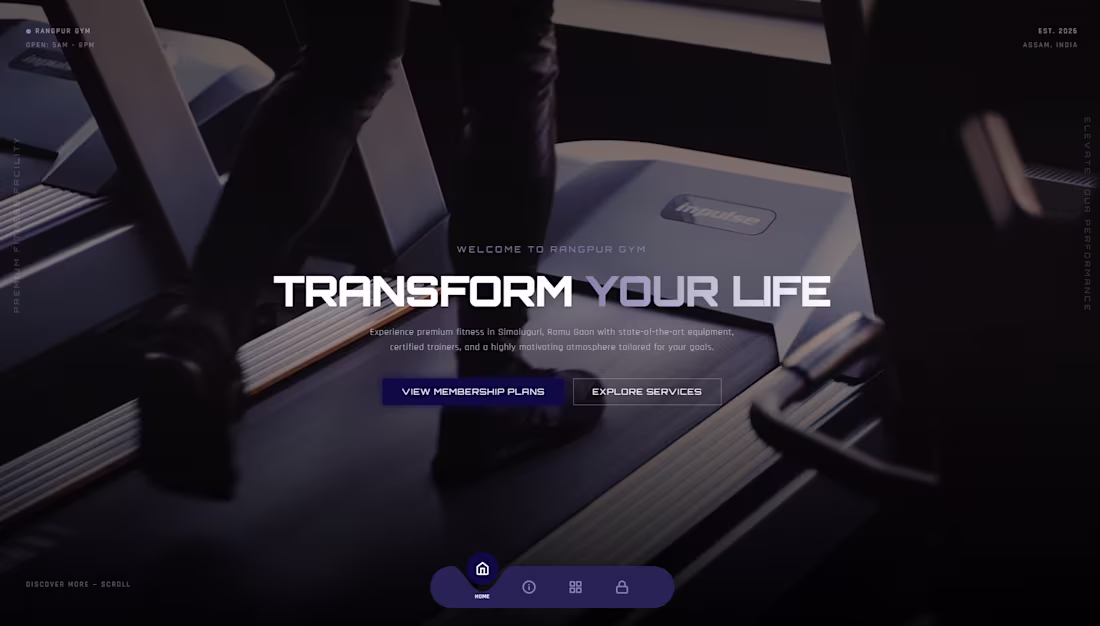 Cover image for Multi-Page Showcase Website