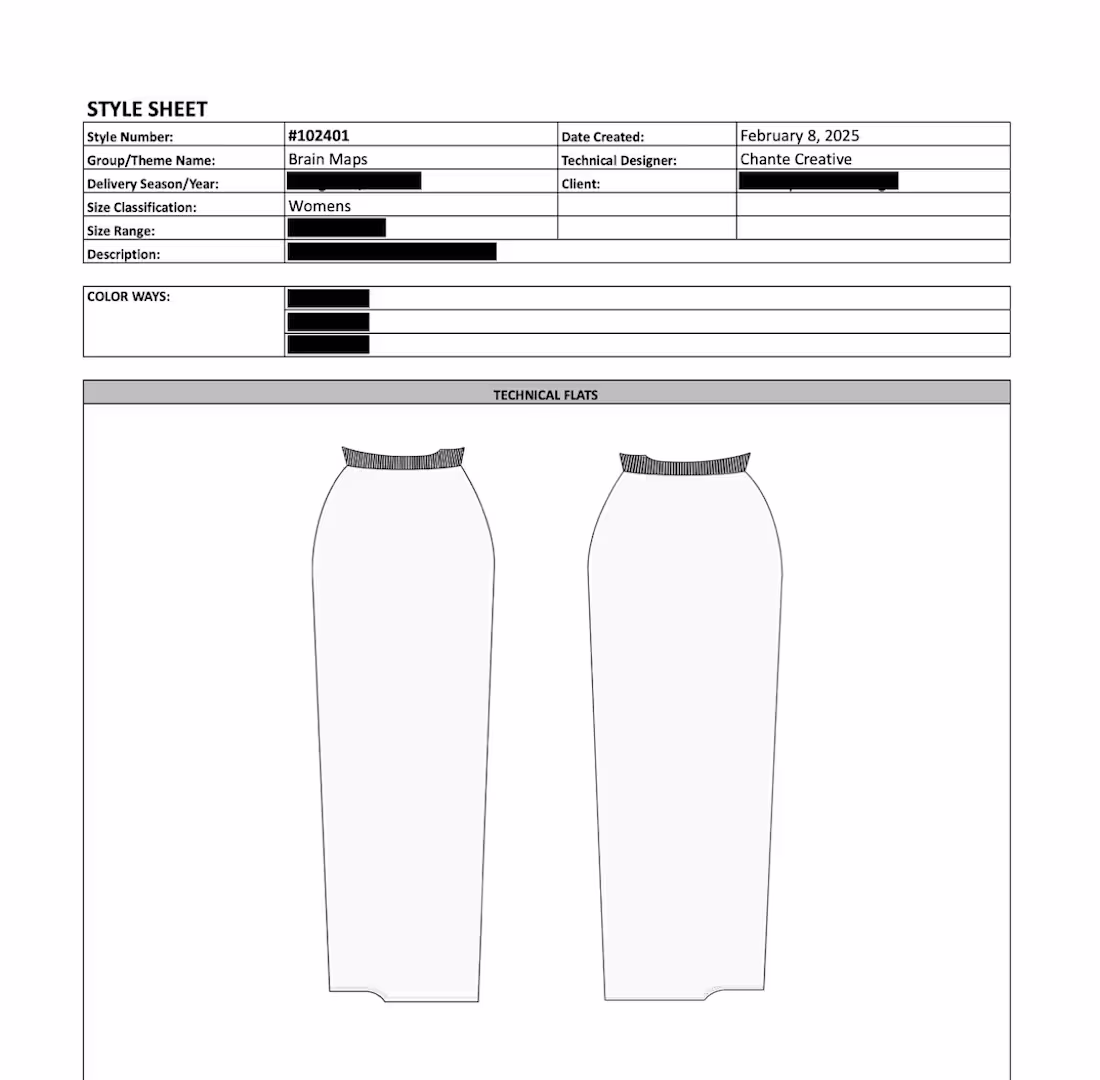 Cover image for Production-Ready Garment Tech Packs