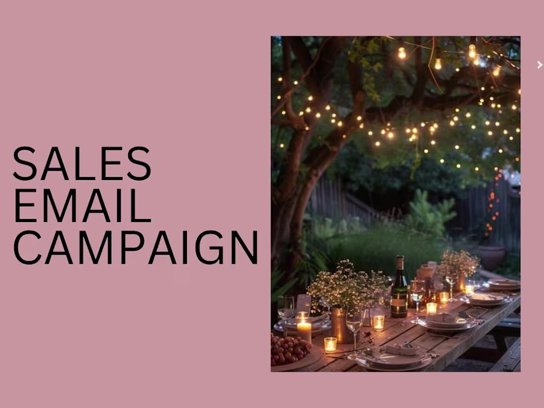 Cover image for Sales email 2 for campaign