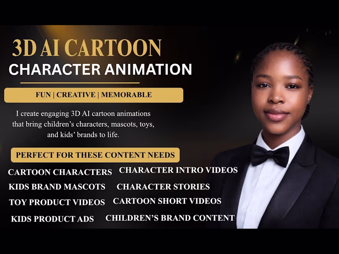 Cover image for 3D AI PRODUCT COMMERCIALS