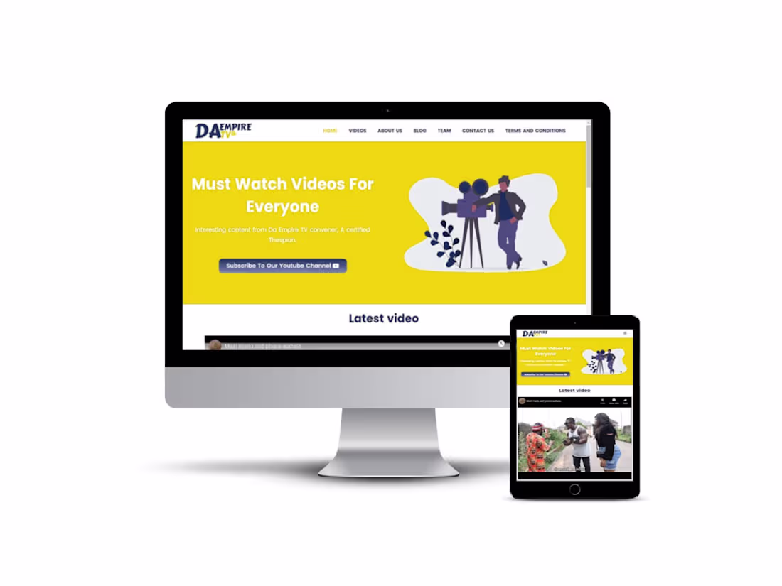 Cover image for Da Empire Tv - Best movies at Your Fingertips