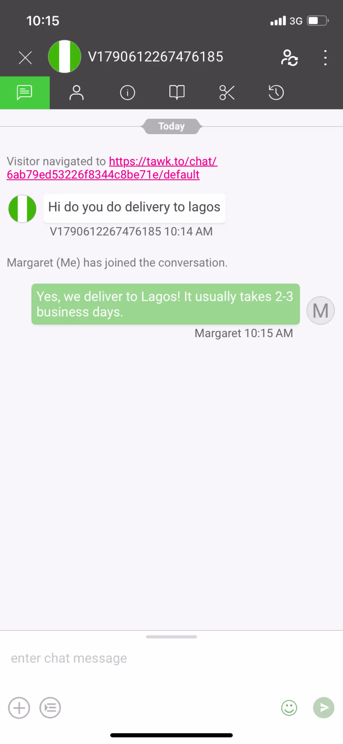 Cover image for Live chat customer support 