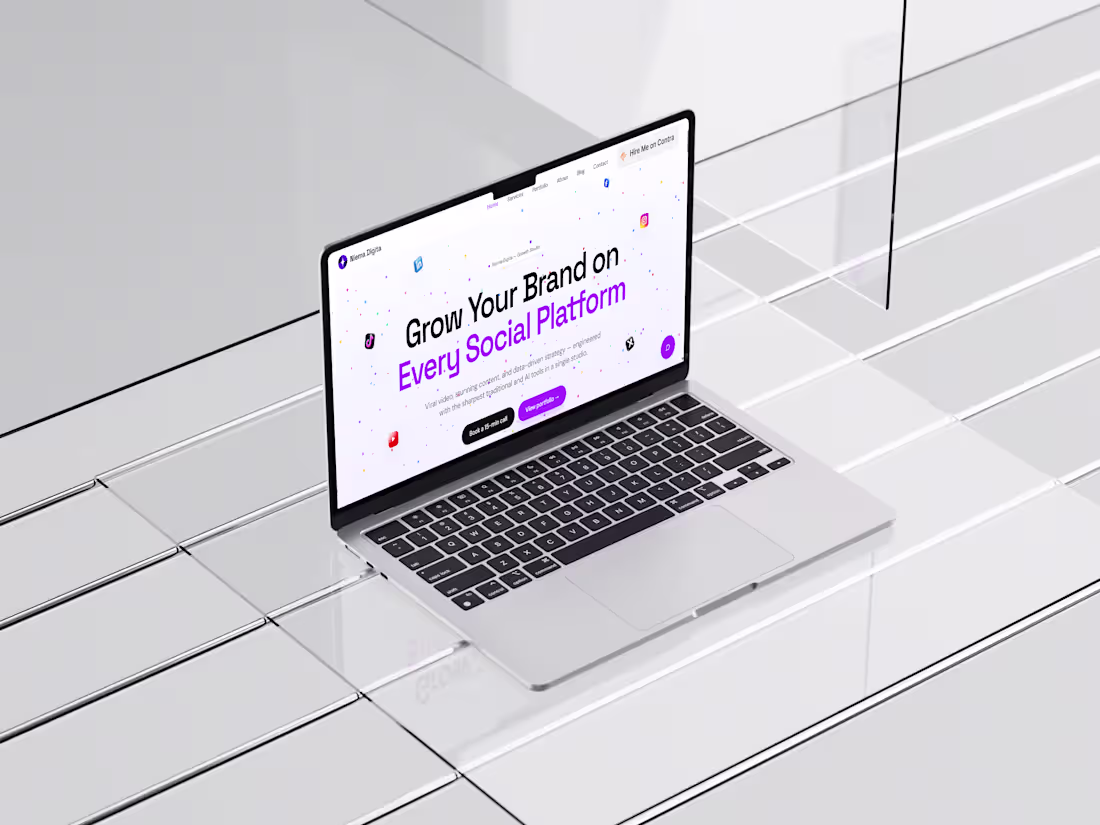 Cover image for Modern & High Converting Portfolio