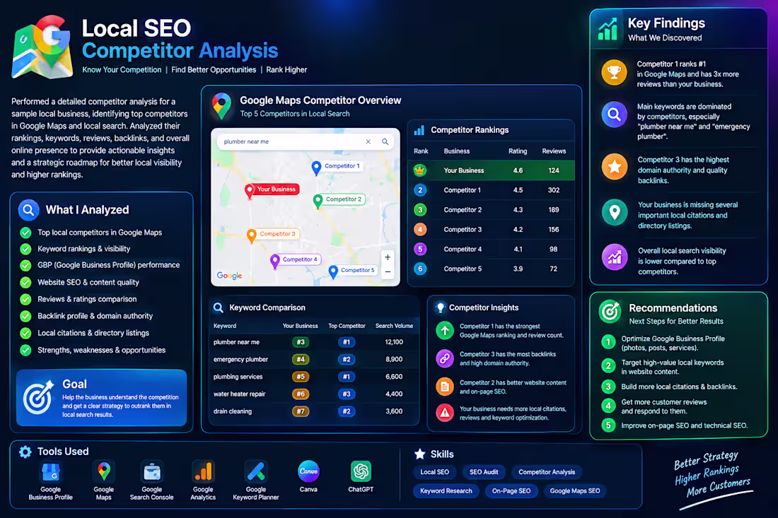 Cover image for Local SEO Competitor Analysis