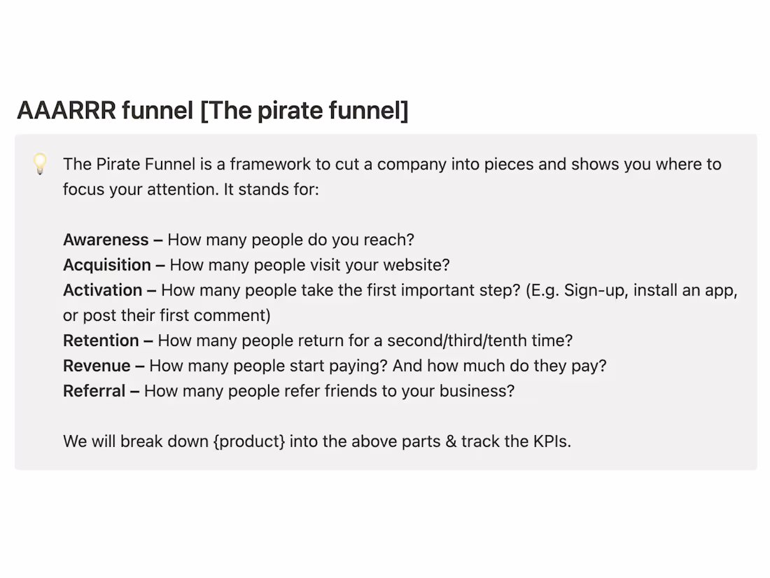 Cover image for You will get an analytics strategy for your product