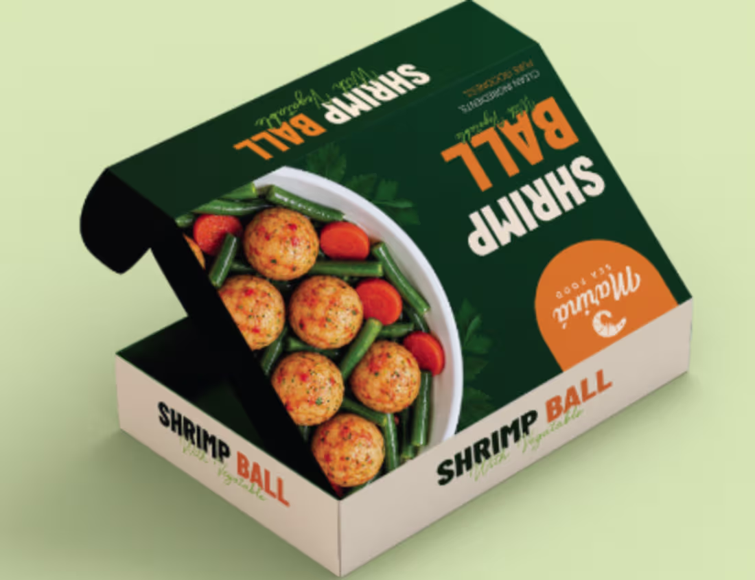 Cover image for Marina Seafood Packaging Box Design