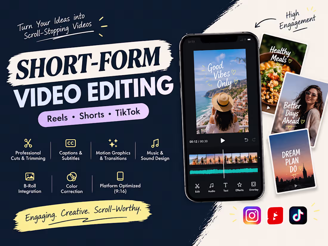 Cover image for Short-Form Video Editing