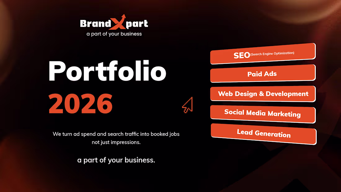 Cover image for BrandXpart Portfolio SEO, Web Design, Paid Ads & Visual Design