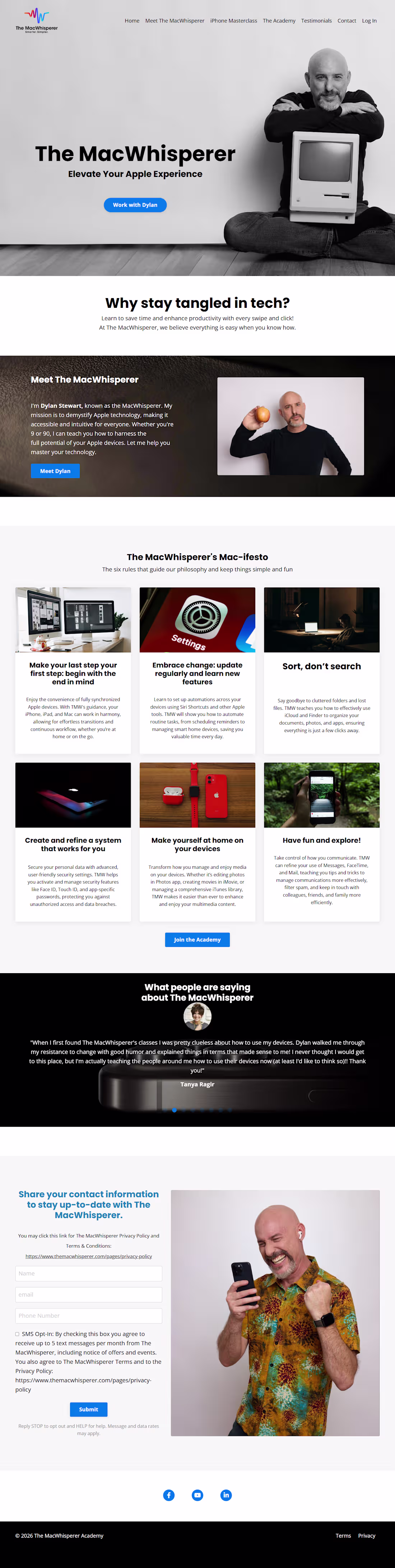 Cover image for The MacWhisperer | Kajabi Website