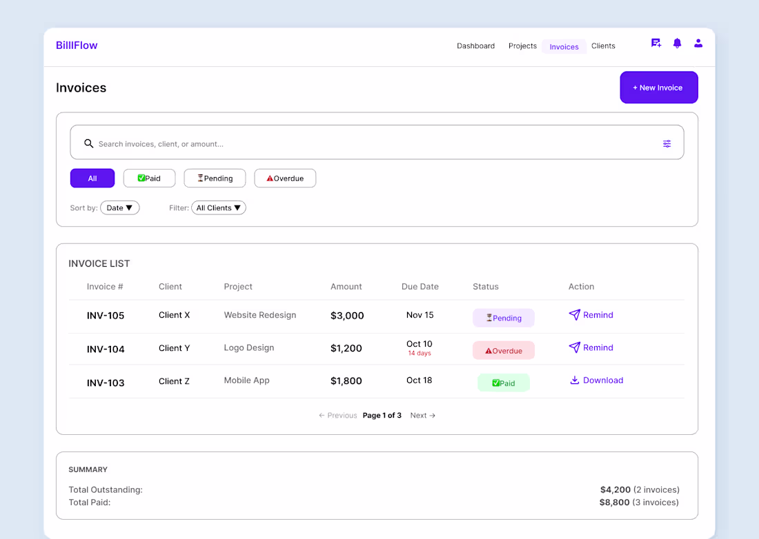 Cover image for Doesn't just create invoices for you but also tracks your in...