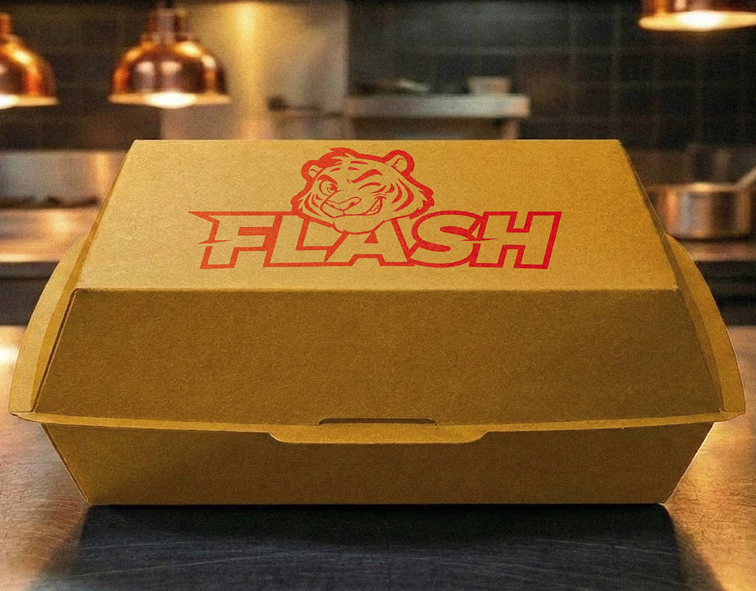 Cover image for FLASH Branding Identity: Lightning Fast Flavor