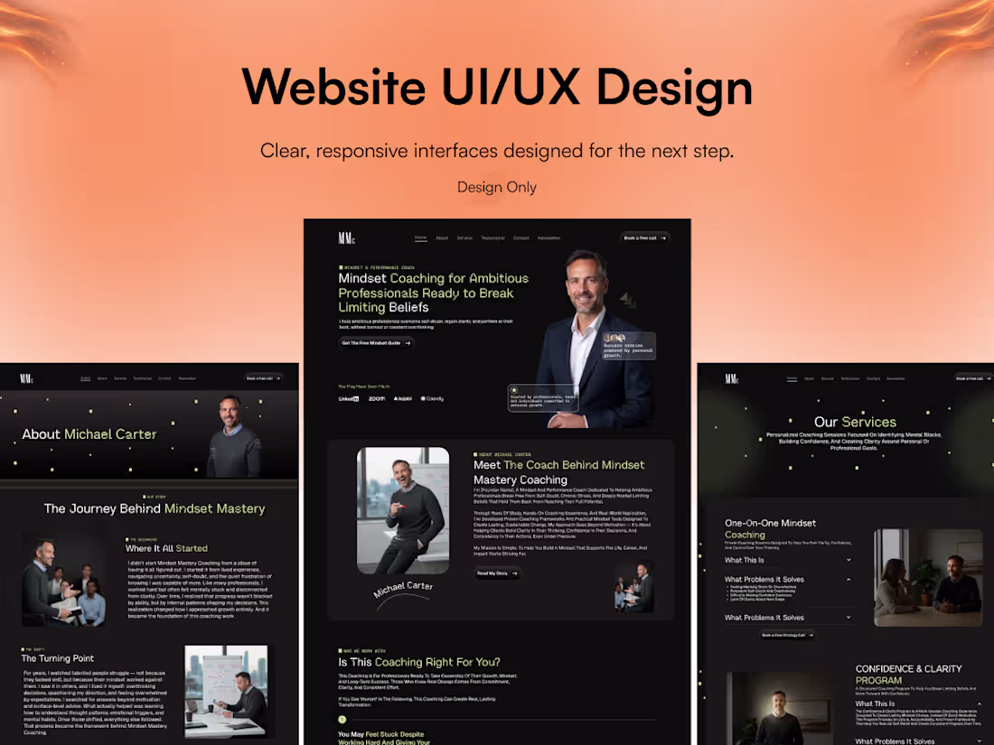 Cover image for Website UI/UX Design in Figma