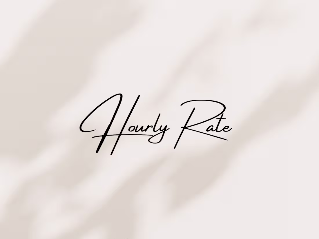 Cover image for Hourly Rate