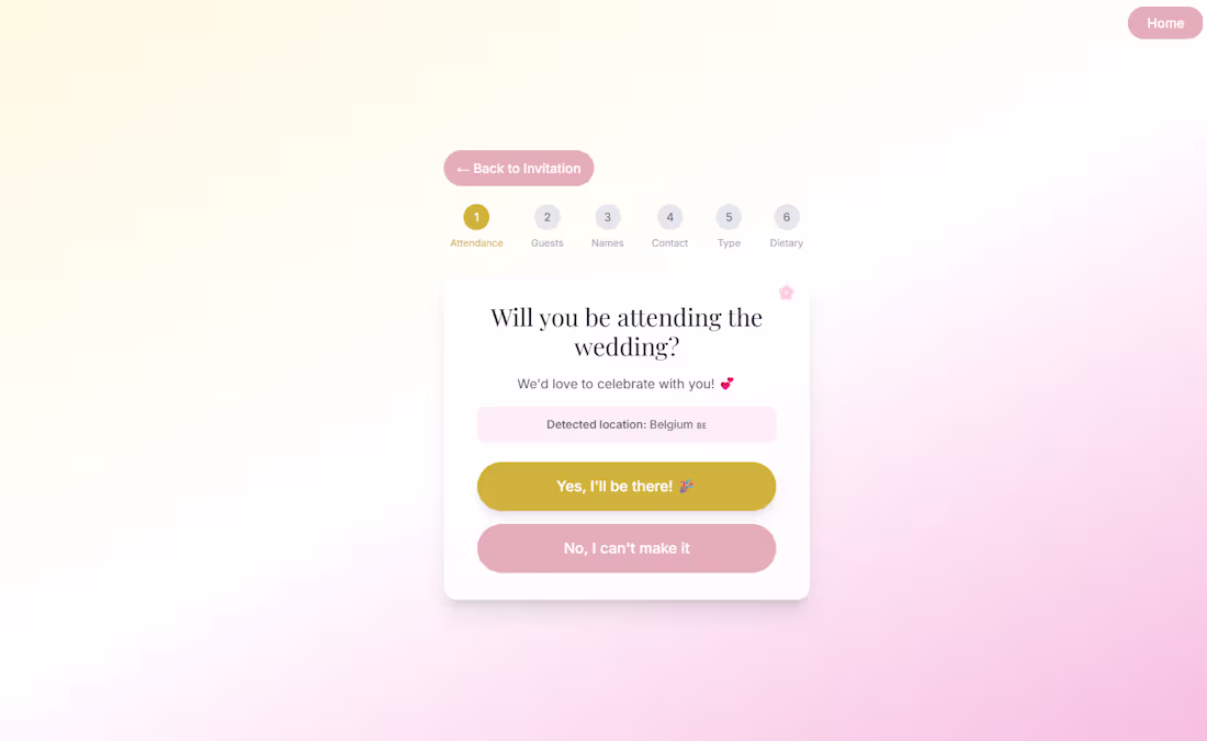 Cover image for Working on an RSVP app based on location. Next will be a hos...