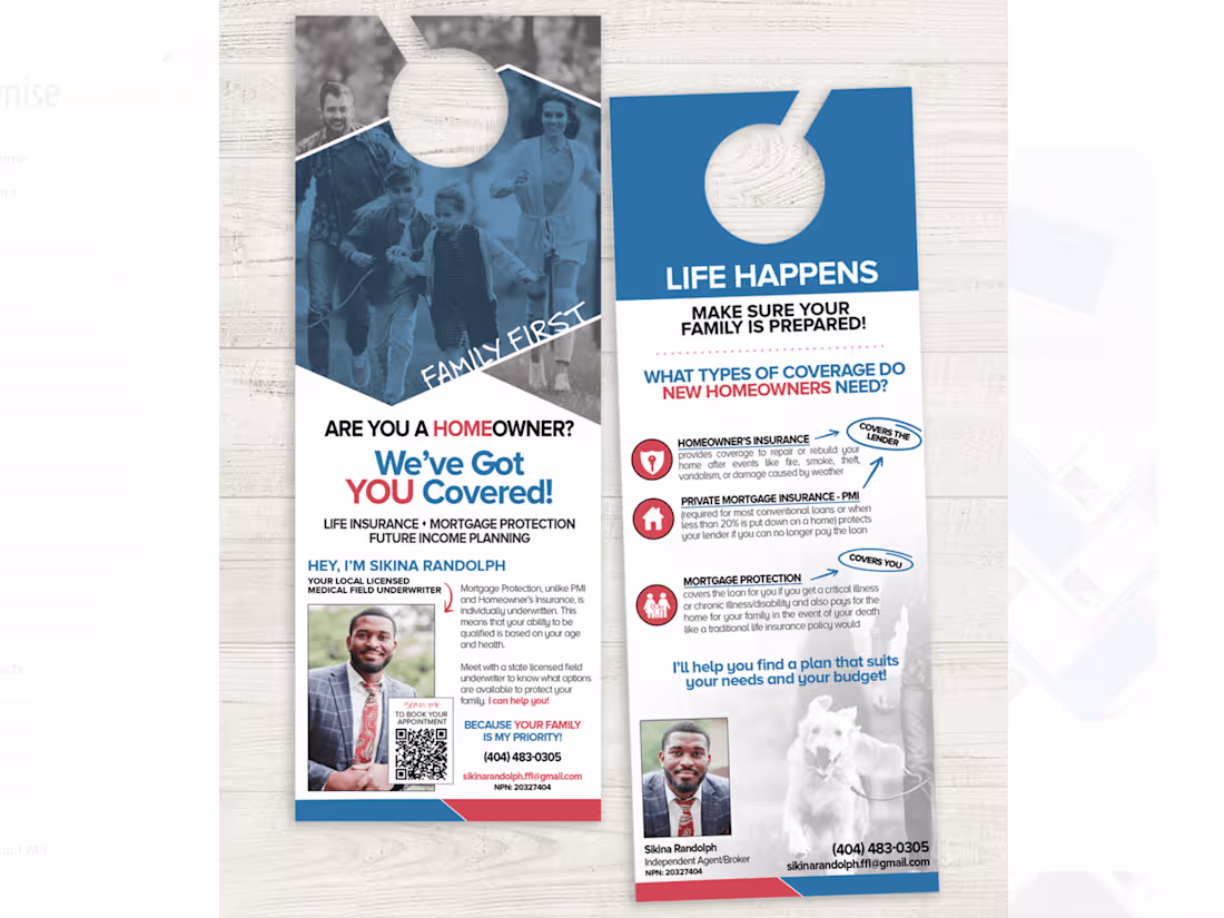 Cover image for Printed Door Hangers