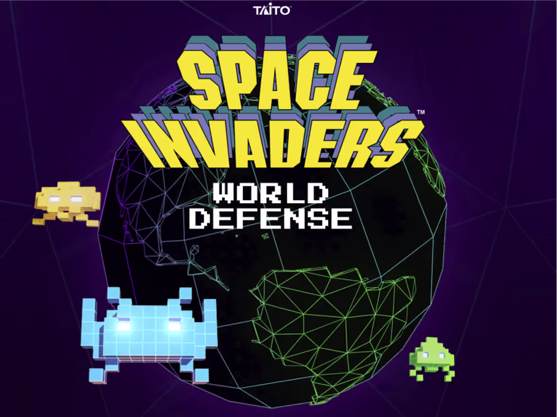 Cover image for Space Invaders: World Defense