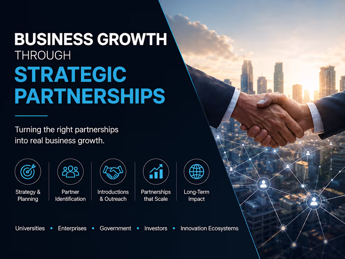 Cover image for Business Growth Through Strategic Partnerships