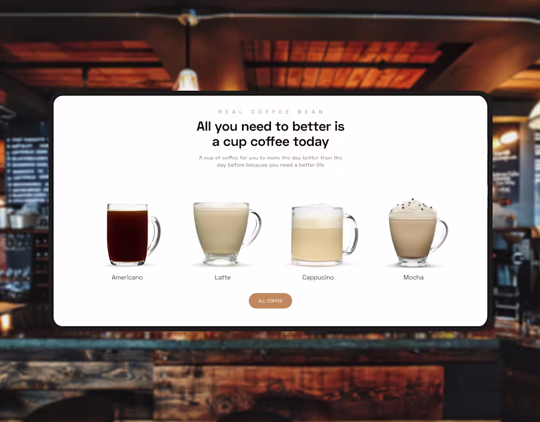Cover image for UI/UX Web Design - FRANCO COFFEE