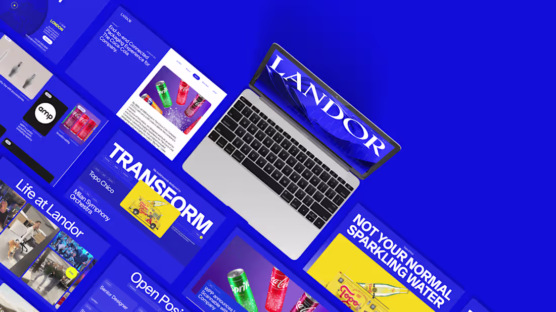 Cover image for Landor Website Redesign & Digital Experiences