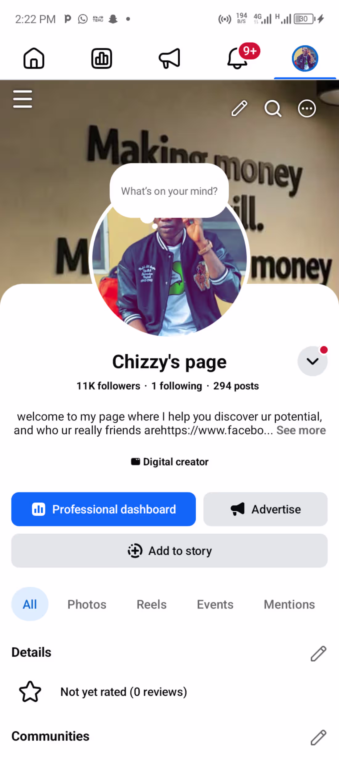 Cover image for I managed a Facebook page