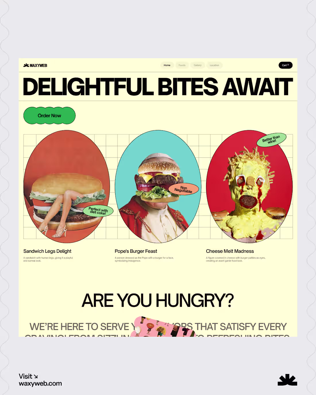 Cover image for Restaurant UI/UX, served differently.
This landing