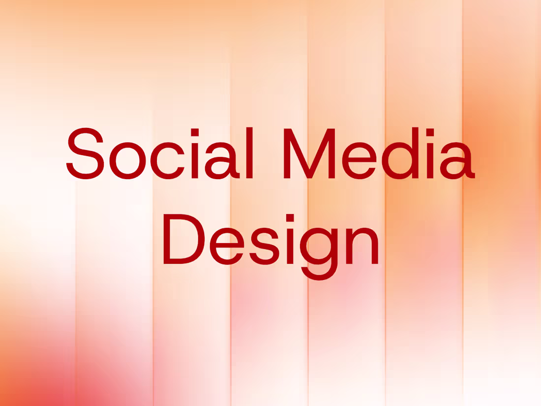 Cover image for Social Media Design — Monthly