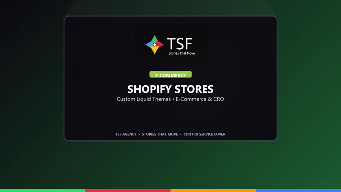 Cover image for Shopify Website Development & E-Commerce CRO