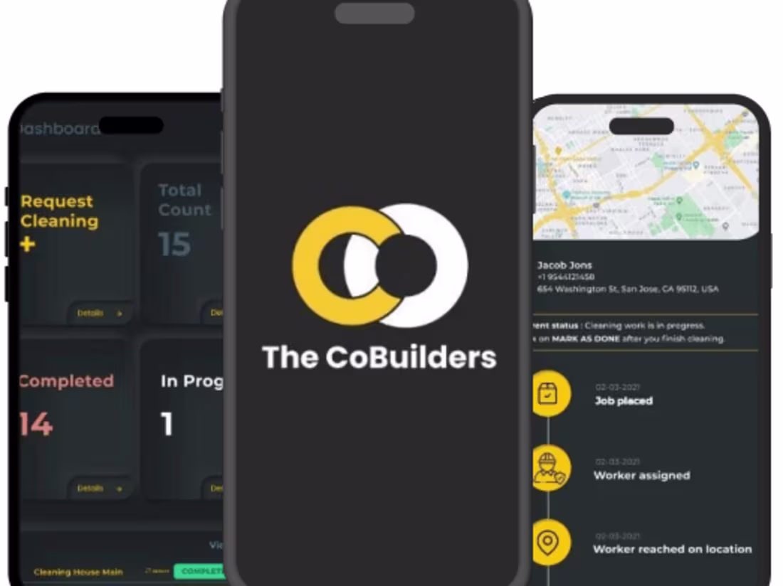 Cover image for TheCoBuilders (Cleaning App) 