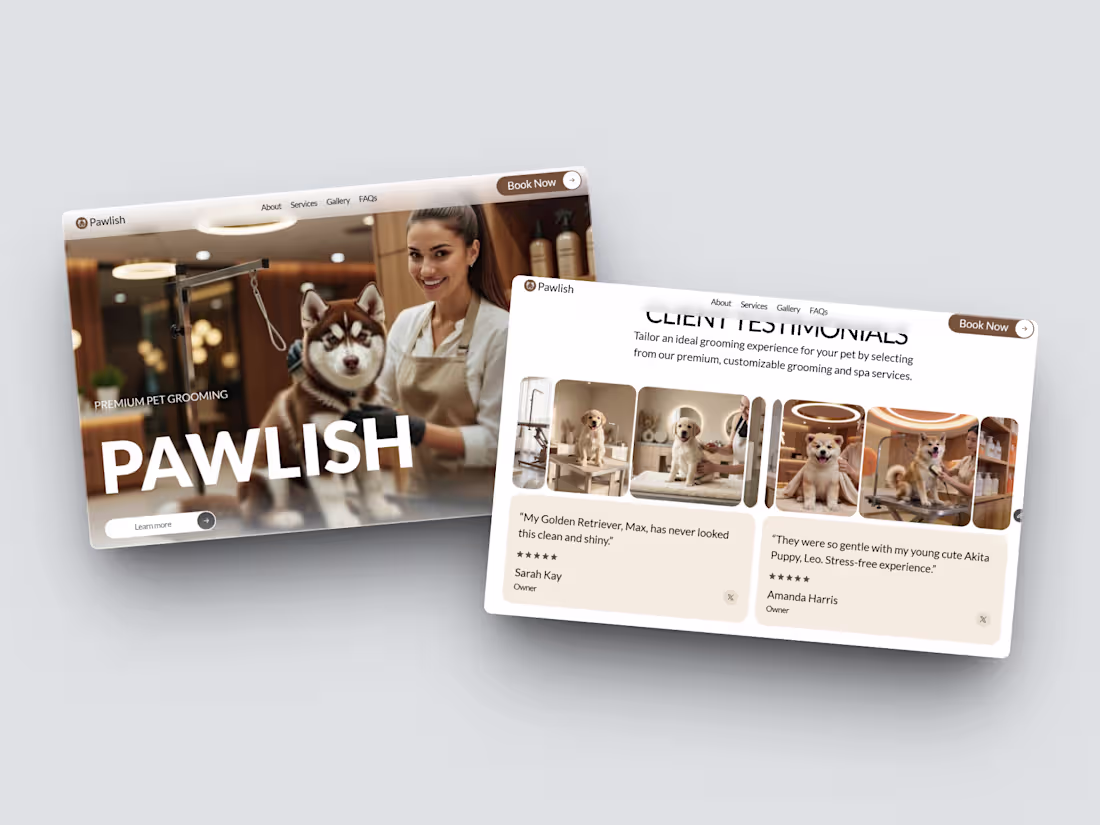 Cover image for Designed New Template - PAWLISH