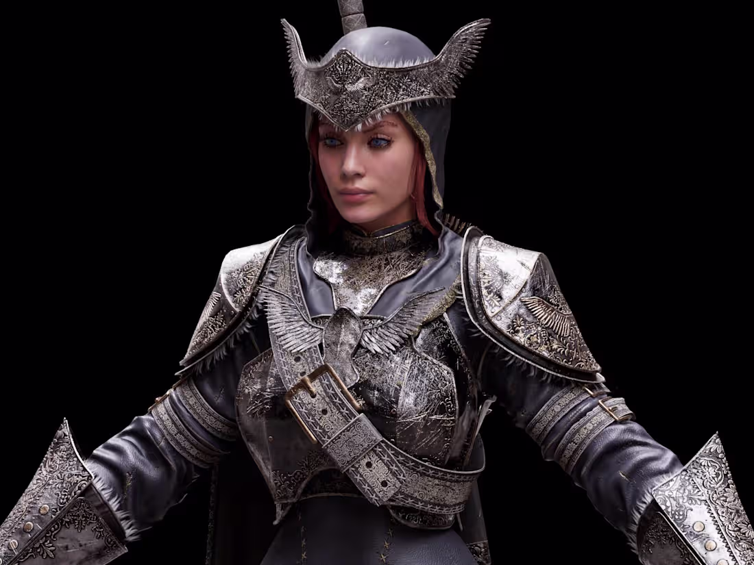 Cover image for Lyra Armor and Sword for Unreal Engine